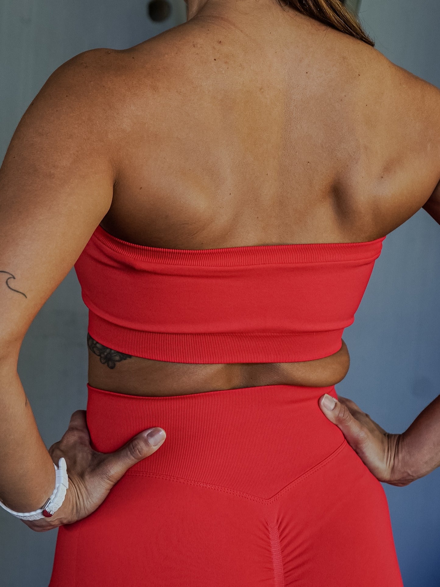 Red Amapola Multiway Bandeau