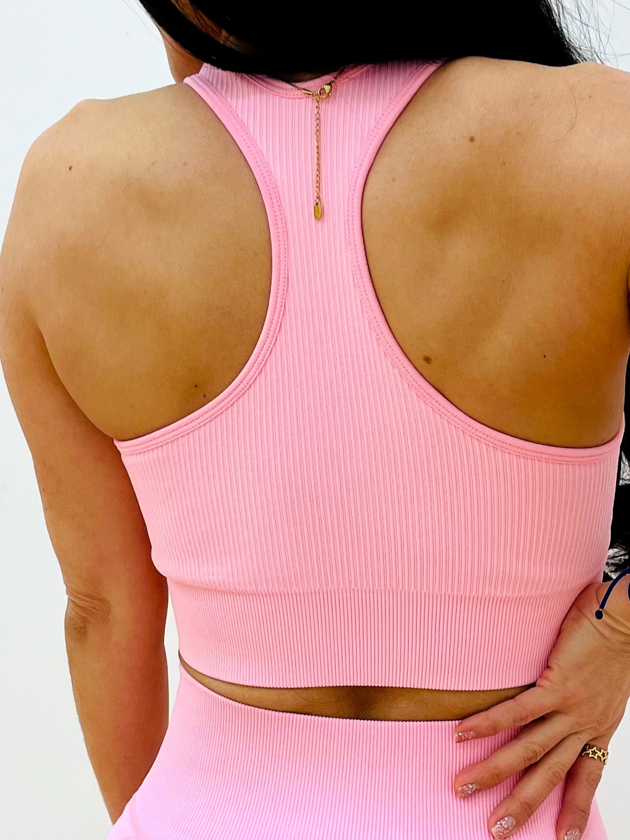 Pink V Sport Bra