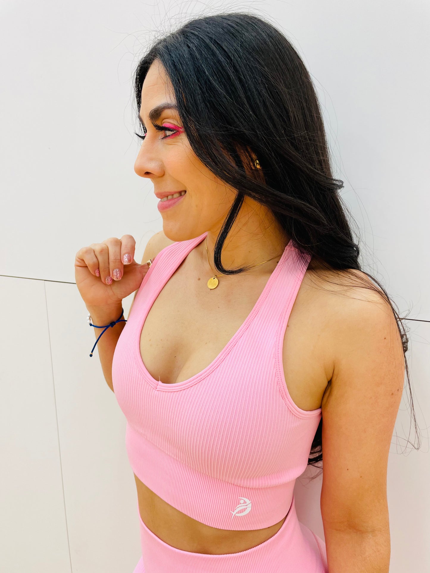 Pink V Sport Bra